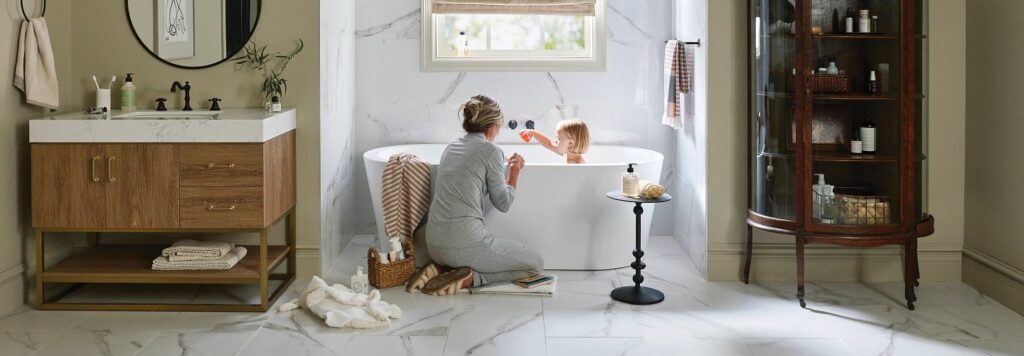 Bathroom flooring | Allied Flooring & Paint